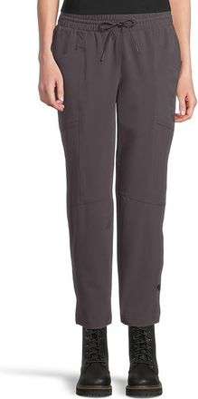 L.L.Bean VentureStretch Woven Ankle Pants Womens Casual Pants Granite : XL, Denim/Polyester/Spandex