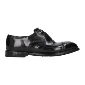 Premiata Cordovan Oxford Veterschoenen - Heren - Schoenen - Zwart - Maat: 44 EU Leer