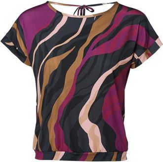 Mart Visser Benza Print Top Dark Berry