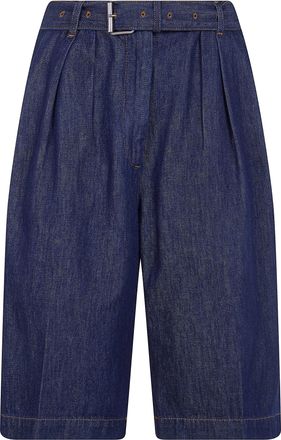 Dries Van Noten Peaches Bis Shorts Denim