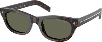 Prada PR C09S Polarized 17N03R Mens Sunglasses Tortoiseshell Size 51