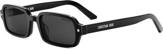 Dior Pacific S3F - unisex - Accessoires - Zwart - Maat: 55 MM