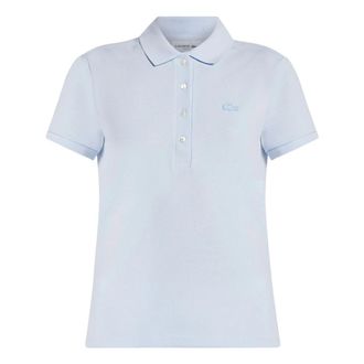 Lacoste Polo Shirts, female, Blue, Size: 2XS L.12.D Slim Fit Stretch Mini Piqu&eacute; Polo