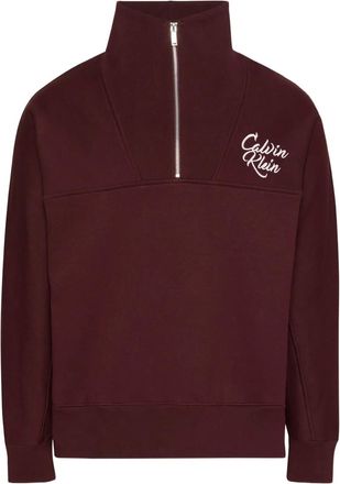 Calvin Klein Jeans Sweater met hoge hals - Rood