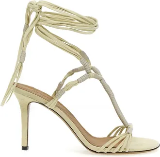 Isabel Marant White Arja Heels