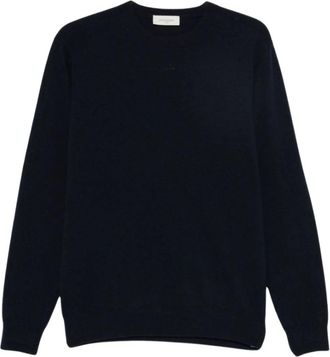 PIACENZA 1733 Maglione Girocollo a Maglia Fine - - Knitwear - Uomo - Blu - L