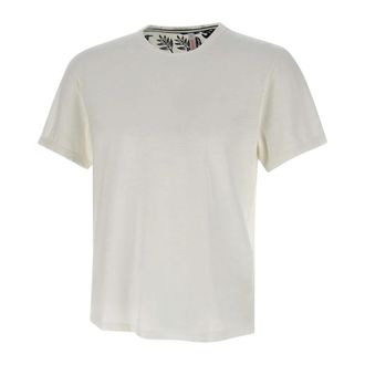 Sun 68 Camiseta con bajo redondeado - Tops - Hombre - Blanco - 3XL