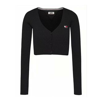 Tommy Jeans Truien & Vesten, Dames, Zwart, L, Maglia