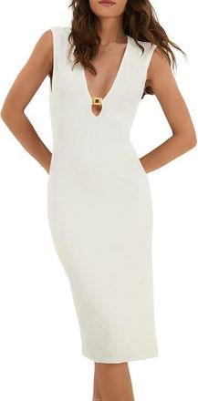 Vix Firenze Cover-Up Midi Dress in White at Nordstrom, Size X-Small