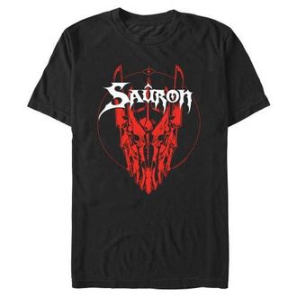 The Lord Of The Rings Mens The Lord of the Rings Sauron Red Head Graphic T-Shirt in Black at Nordstrom, Size Xx-Large