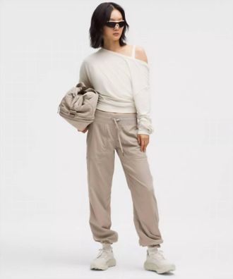lululemon Dance Studio Mid-Rise Pants In Warm Ash Grey