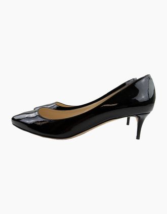 Jimmy Choo London Womens Jimmy Choo Esme 50 Patent Leather Pumps Black - Size: 5.5