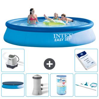 Intex Piscina Easy Set Redonda - 396x84 Cm - 7-piezas S30693