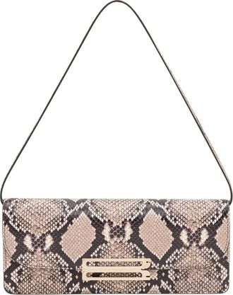 Victoria Beckham Dorian East-West Clutch - - Bags - Donna - Marrone - ONE SIZE