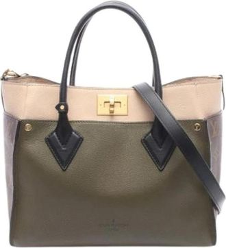 Louis Vuitton Pre-owned Vintage Monogram Handtas - Dames - Vintage Handtas - Bruin - ONE Size - Leer - Vintage