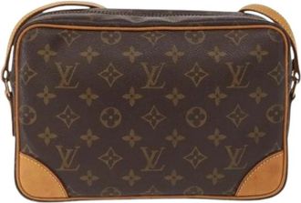 Louis Vuitton Pre-owned Cross Body Bags, female, Brown, Size: ONE SIZE Pre-owned Trocadero 27 Shoulder Bag