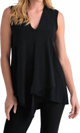 Joseph Ribkoff Zola Sleeveless Tunic In Black
