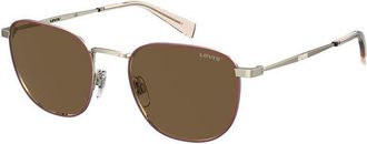 Levi's LV 1029/S 6K3/70 Mens Sunglasses Gold Size 54
