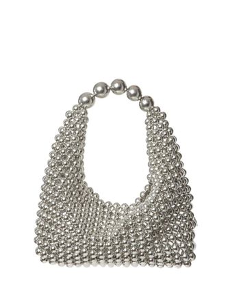0711 Borsa tote Jodie mini - Argento