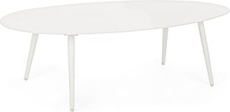 Outdoor Living Mesa de aluminio 120x75x36 Blanco