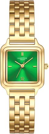 Glanzst&uuml;cke M&uuml;nchen Womens Glanzst&frac14;cke M&frac14;nchen Quarzuhr - Gold Metal - One Size