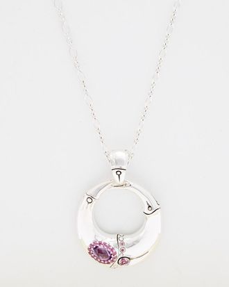 John Hardy Silver Gemstone 36In Necklace