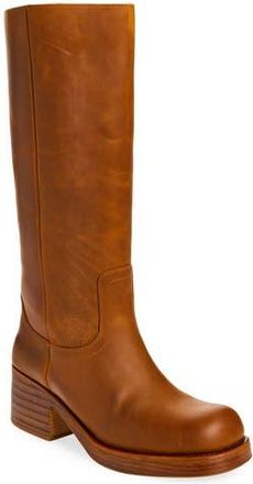 Jeffrey Campbell Reflect Platform Boot in Tan Distressed at Nordstrom Rack, Size 8.5