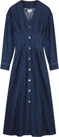 Fab By Fabienne Chapot Faith Denim Jurk - Dames - Casual kleedjes - Blauw - M - Denim - Kleedjes