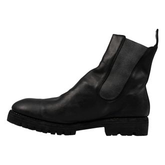 Guidi Schoenen, Heren, Zwart, 45 EU, Leer, 76V Chelsea Boots