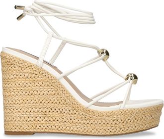 Steve Madden Womens Tulym White Heels - Size UK 4