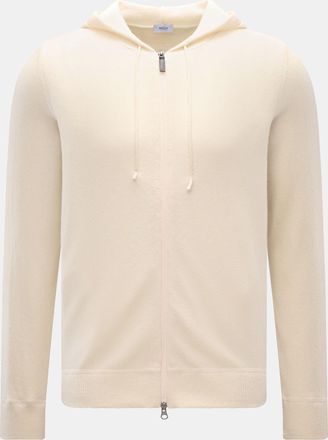 Braun Hamburg Men - Cashmere cardigan off-white