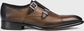 Doucal's Monk Strap Doucals in pelle