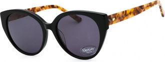 Bebe BB7243 001 Womens Sunglasses Black Size 55