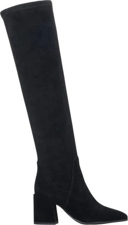 Estro & Luminara Schoenen, Dames, Zwart, 38 EU, Hoge laarzen