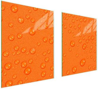 OEM Placa Protectora De Vidrio Para Estufa 85x52 Gotas