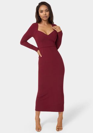 Bebe Open Back Ankle Dress
