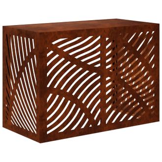 vidaXL Copertura Per Condizionatore DAria Ruggine 100 X 50 X 70 Cm Vidaxl