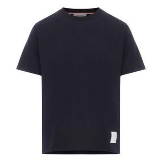 Thom Browne Short Sleeve T-Shirt Navy MJS067A-00042-415