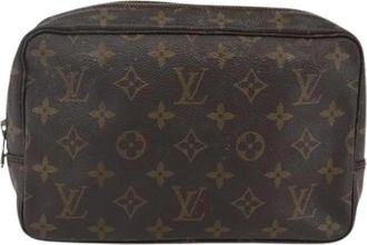 Louis Vuitton Pre-owned Canvas Clutch - unisex - Vintage Clutch - Bruin - ONE Size - Vintage