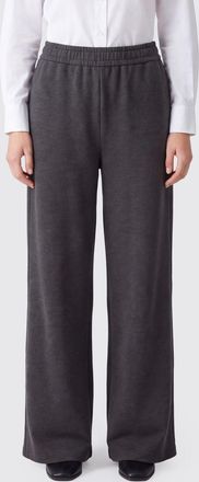 Eleh Pantaloni jogging a gamba larga in jersey con vita alta