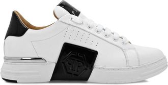 Philipp Plein Hexagon low-top sneakers - unisex - Leather - 47 - White