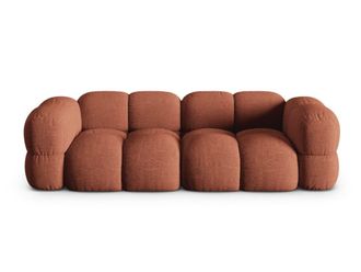Cosmopolitan Design Sof&aacute; 4 plazas tejido estructural coral