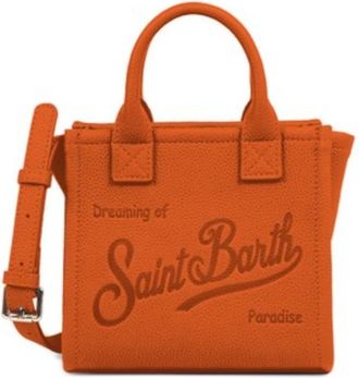 MC2 Saint Barth Mini Vanity Bag - Dames - Handtassen - Oranje - ONE Size - Tassen