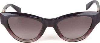 Furla Womens Sunglasses Glossy Gradient Purple Acetate Eyewear