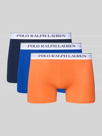 Ralph Lauren Skinny Fit Boxershorts aus Baumwoll-Mix im 3er-Pack in Orange, Gr&ouml;&szlig;e XXL