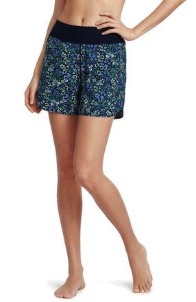 Lands End Sunshade UPF 50 5 Board Shorts in Soft Cloud Blue at Nordstrom, Size 4