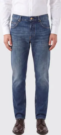 Dolce & Gabbana Jeans straight regular fit in denim di cotone a vita media