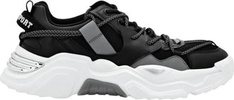 Plein Sport Runner Sneaker - unisex - Hardloopschoenen - Zwart - 40 EU - Fitness