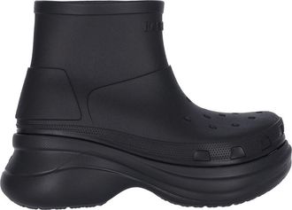 Balenciaga X Crocs Stivaletti In Gomma