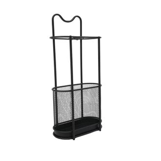 OEM Soporte Para Paraguas, Dise&ntilde;o Independiente, Bandeja De Drenaje Incluida, Color Negro